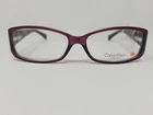 Calvin Klein Eyeglasses Frame Italy CK966 024 52-14-130 Clear Purple DJ31 New. Price: $26.00.