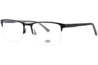 By Joseph Abboud JOE4107 001 Eyeglasses Men's Black Jack Semi Rim 56MM New. Price: $99.95.