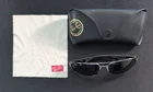 Ray-ban Rb 3445 004 Polished Gunmetal Sunglasses 61-17-130 3N Case Included Pre-owned. Price: $65.00.