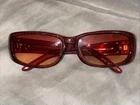 Joan Collins 9977 Eyeglasses/sunglasse Frame Red Sparkle 54-16-130 Used Pre-owned. Price: $22.95.