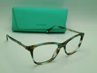 Tiffany & Co. Tf 2116-B 8124 Cat Ocean Havana Eyeglass Frames 53-16-140 Case Pre-owned. Price: $144.49.