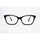 Link Occhiali Eyeglasses Womens Black Cat 1010B 54-15-140 Pre-owned. Price: $31.99.