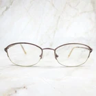 Liz Claiborne New York Eyeglasses Frame L306-680 Women Bronze Half Rim 53-18-130 Pre-owned. Price: $30.59.