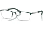 Emporio Armani Rectangle Eyeglasses '0EA1041 '3017 55MM 'matte Green - New. Price: $89.71.