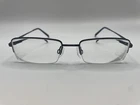 Charmant CH29111 Blue Eyeglass Frames 53-19-145 Used* Pre-owned. Price: $23.23.