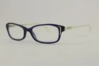 Authentic Prada VPR12O 0AX-1O1 Blue White 51MM Frames Eyeglasses Rx Pre-owned. Price: $99.00.