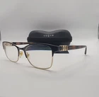 Vogue 4050 997 Brown Gold Tortoise Cat Eyeglasses Frames 51 17 135 W/case Pre-owned. Price: $20.69.