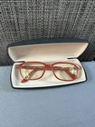 Hard Candy Eyeglasses HC39 Red Cat 53-16-135 Frames Only W/ Case E4 Pre-owned. Price: $10.29.