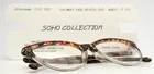 Soho Collection 1057 Tortoise Fade Crystal Red Womens Eyeglasses 54-17-145 B New. Price: $34.99.