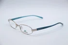 New Lacoste LA12204 Lb Silver Light Blue Authentic Eyeglasses 50-18. Price: $56.00.