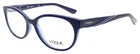 Vogue 5103 2471 Women's Eyeglasses Frames Oval 51-17-135 Topaz Blue New. Price: $35.91.