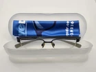 Nike 8090 412 Blue/gray Half-rim Eyeglasses Frames 50-19-140 W/ Case & Cloth Pre-owned. Price: $75.99.