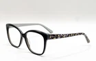 Bebe BB5214 001 Jet Rectangle Authentic Eyeglass Frames 54-14-135 New. Price: $49.01.