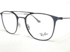 New Ray Ban RB6377 2904 Black Round Aviator Modern Eyeglasses Frames 50/21 145. Price: $109.99.