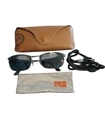 Ray-ban RB3534 004 Gunmetal Sunglasses Rectangular 59-17-135 Frames Only Pre-owned. Price: $42.99.