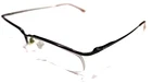 Ray Ban RB6039 2511 Brown Half Rim Rectangle Eyeglasses 52-19 135 No Lenses Pre-owned. Price: $16.16.