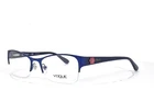 Vogue Eyeglasses Blue Half Rim Frame 53-18-140 3974 964S New. Price: $49.99.
