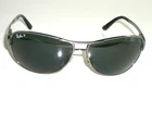 Ray-ban RB3342 60-12MM Gunmetal Flex Hinges Polarized Warrior Wraps Sunglasses Pre-owned. Price: $284.99.