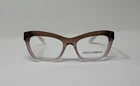 Dolce & Gabbana DG3253 3060 Bordeaux Gradpinkpowder Eyeglasses. Size 49-17-140 New. Price: $131.00.