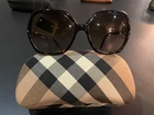 Burberry Tortoise Brown/gold, Barrel Temple Arm, Hexagonal Frame, Sz 60/16 Pre-owned. Price: $125.00.