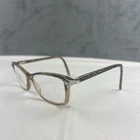 Versace Mod 3156 934 Crystal Brown Striped Eyeglass Frames Only Italy 53 135 Pre-owned. Price: $54.98.