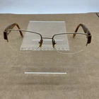 Versace Mod. 1136-B 1002 Gold Brown Half Rim 51-17 135 Italy Frames Only Read Pre-owned. Price: $39.99.