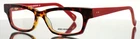 Jono Hennessy 8252 C303 Red Tortoise Womens Rectangle Eyeglasses 50-16-138 B:29 New. Price: $49.99.