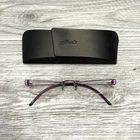 Silhouette Eyeglasses 4237 10 6057 Purple Rimless Frames Only Austria 52-17-135 Pre-owned. Price: $59.99.
