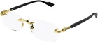 New Gucci Gg 1221O Eyeglasses 001 Gold 100% Authentic. Price: $306.01.