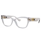 Versace 3347 5305 Light Grey Transparent Plastic Pillow Eyeglasses 54MM New. Price: $192.57.