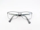 John Varvatos Eyeglasses Frames Only, VJVC010, 55-17-145, Crystal Grey Teal Pre-owned. Price: $39.99.