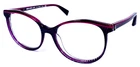 Alain Mikli A03069 006 Italy Dark Pink Eyeglasses Frame 54-17-140 Pre-owned. Price: $300.00.