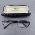 Bvlgari BV6131 Eyeglasses Frame 52-17-135 Black Oval Made In Italy COL.1 Case Pre-owned. Price: $89.10.