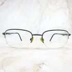 Easyclip Eyeglasses Frame EC338 Unisex Gunmetal Half Rim Rectangular 52-19-140 Pre-owned. Price: $18.42.