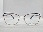 Ann Taylor AT107 C01 Pink Gold Tortoise 53-17-135 Eyeglasses Frames Women's New. Price: $29.99.