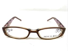 New Globe L4048-P Brown 43-15-120 Plastic Full Rim Eyeglasses Frame U802. Price: $48.00.