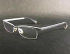 Lafont Issy & Eyeglasses Frames Canada 284 Gray Silver Rectangle 50-18-135 New. Price: $143.99.