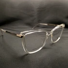 Eternal Glamour Transparent Clear Gold Eyeglasses Frames 0384 55-17-140 New!. Price: $49.95.