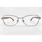 Burberry 1269 1159 Silver Burgundy Metal Eyeglasses Frames 52-16-135 Italy Pre-owned. Price: $62.99.