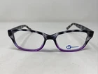 Modern Harper Blue/purple 50-19-140 Plastic Full Rim Eyeglasses Frame DA12 New. Price: $54.00.