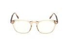 Tom Ford TF5890-B 047 Clear Yellow Plastic Square Eyeglasses Frame 51-19-145 Pre-owned. Price: $258.00.