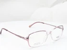 Safilo Elasta 5787 01P1 Pink Crystal Women Eyeglasses Frames 51-15-130 New. Price: $49.95.