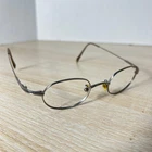 Giorgio Armani GA521 R81 Eyeglasses Oval Silver Frames Only Metal 42-21-140 Pre-owned. Price: $58.06.