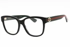 Gucci GG0038O-011-54 Eyeglasses Frame Size 54MM 17MM 140MM Black Women 88965240 New. Price: $233.99.