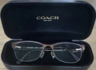 Coach Hc 5039 (ashlyn) 9076 (satin Brown 53-16-135 Eyeglasses Frame H16031 Pre-owned. Price: $25.00.