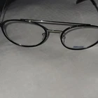 Robert Mitchell RM202118 Black Oval Full Rim Metal Eyeglasses Frames 53-20 145 New. Price: $45.00.