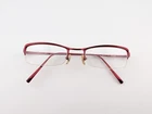 Ray Ban Eyeglasses, Frames Only, Rb 8535 1034, 50-19-135, Red, Half Rim Pre-owned. Price: $39.99.