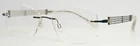 Line Art Charmant XL2041 Tl Teal Womens Rectangle Eyeglasses 53-16-135 B:37 New. Price: $194.99.