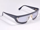 Vintage Silhouette M8020 Black Gold Accent Mask Lens Austria Sunglasses Unspecified. Price: $389.00.