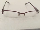 Nina Ricci NR2258F Eyeglasses Oval Semi-rimless Rose Metal Frames Made France Pre-owned. Price: $89.00.